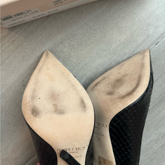 Jimmy CHOO black stilletos size 38 - Picture 9 of 10